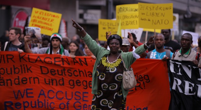 Demonstration of Solidarity. THE TRIBUNAL AGAINST GERMANY „United against colonial injustice“
